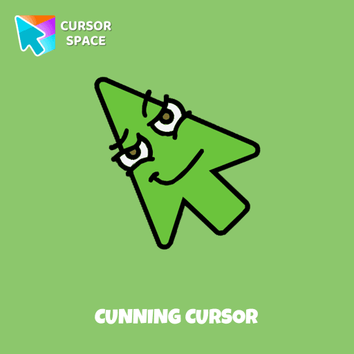 Cunning cursor arrow cursor